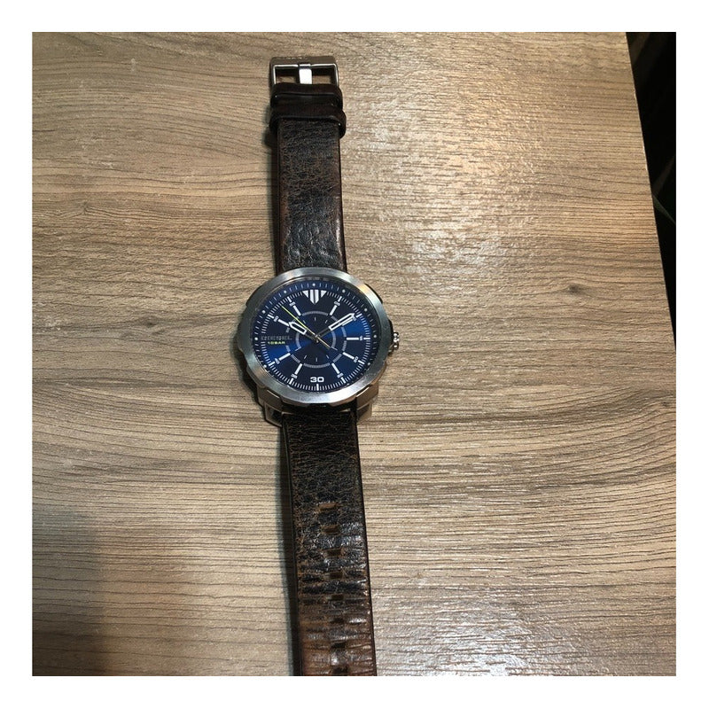 Reloj Diesel Dz1787 Cara Azul Hombre Correa Original