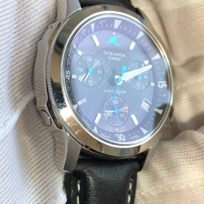 Reloj Casio Oceanus Ocw-10 Solar 2004 Hombre Zafiro Único