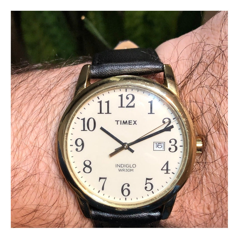 Reloj Timex Easy Reader Hombre Caja 38mm Inicios Años 2000