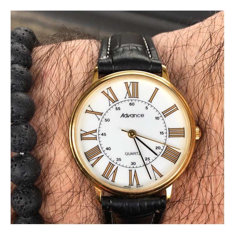 Reloj Advance Vintage Fines 90´s Números Romanos Hombre