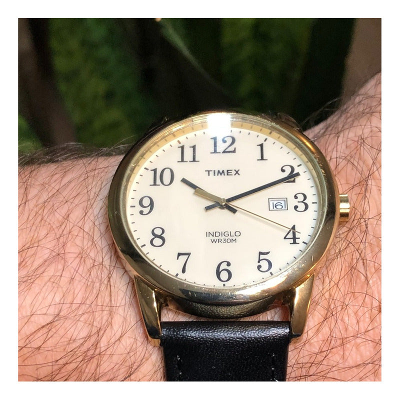 Reloj Timex Easy Reader Hombre Caja 38mm Inicios Años 2000
