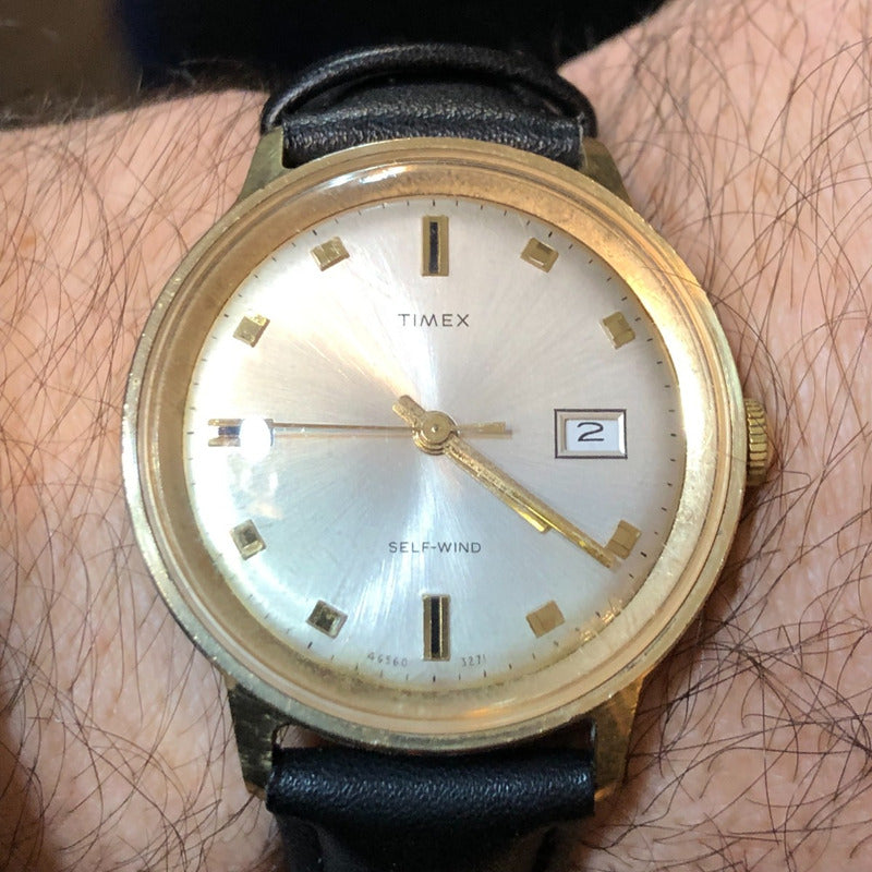 Reloj Timex Self-wind Automático Año 1971 Vintage Hombre