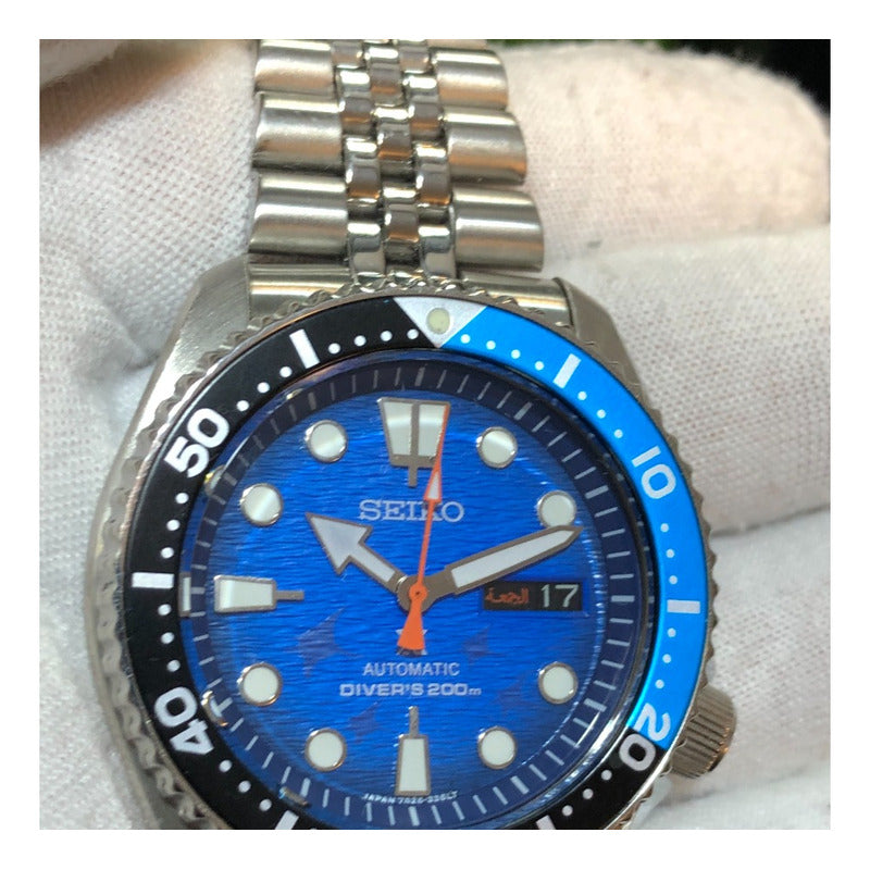 Reloj Seiko Hombre Skx 7s26-0020 Save The Ocean Manta Automático