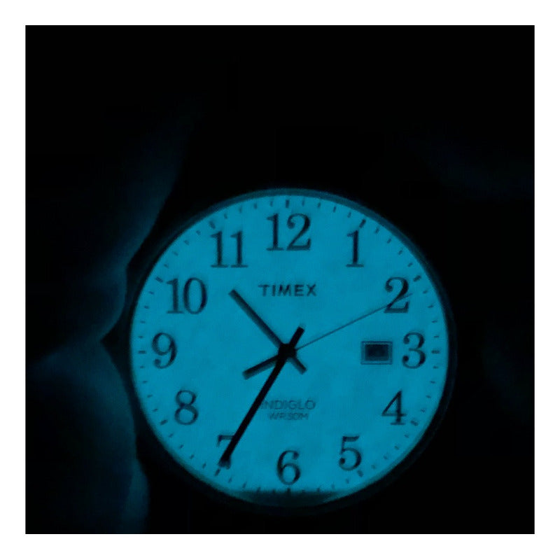 Reloj Timex Easy Reader Hombre Caja 38mm Inicios Años 2000