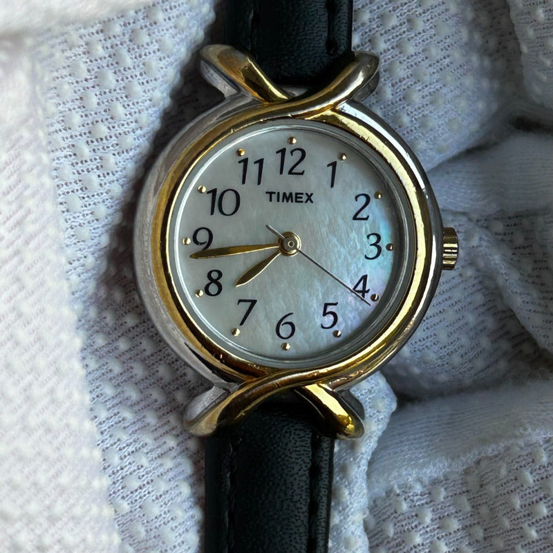 Reloj Timex Mujer Único Año 2001 Elegancia Clásica Minimal
