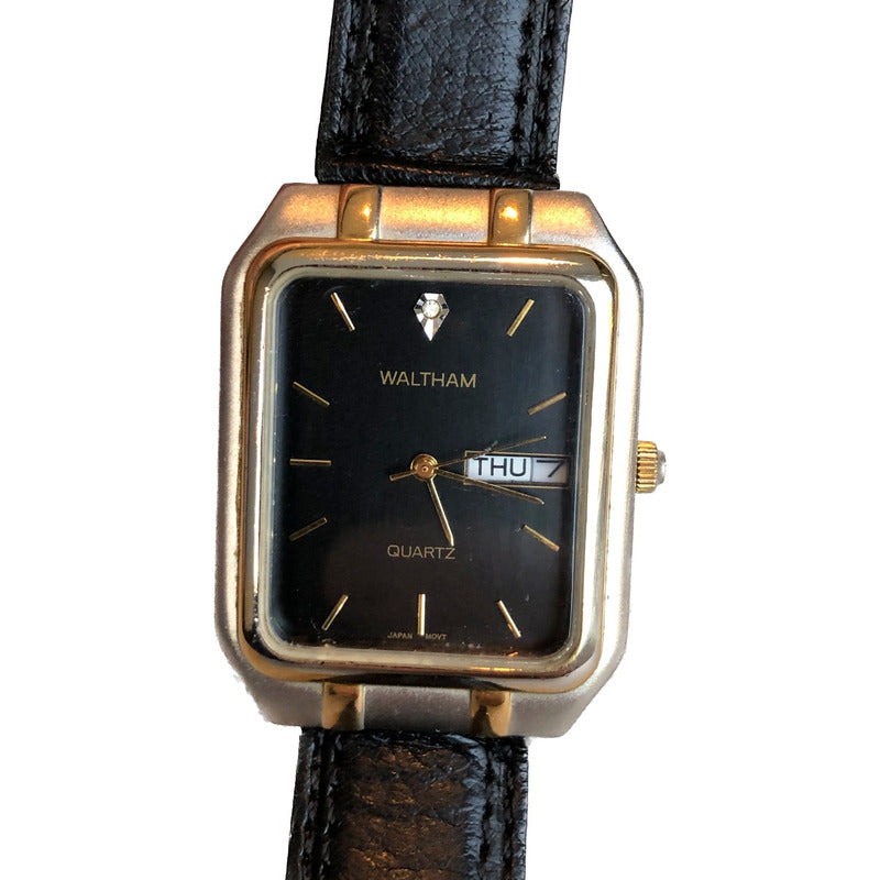 Reloj Waltham Vintage Hombre Raro Y Escaso Ochentero