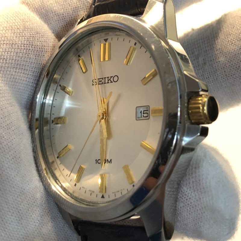 Reloj Seiko Caja Xl 44mm Hombre Año 2007 Imponente Único.
