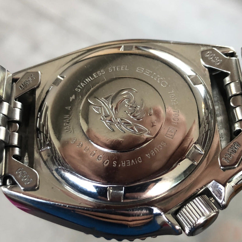 Reloj Seiko Divers 7002-7001 Vintage Pearl Automático