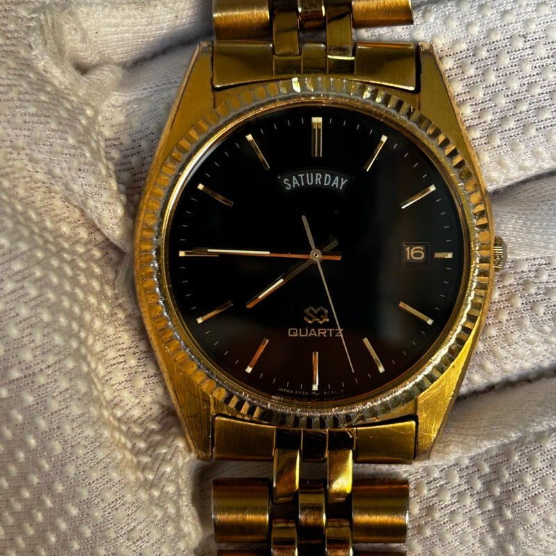 Reloj Seiko Hombre Año 1991 Pulsera President Day Date Único