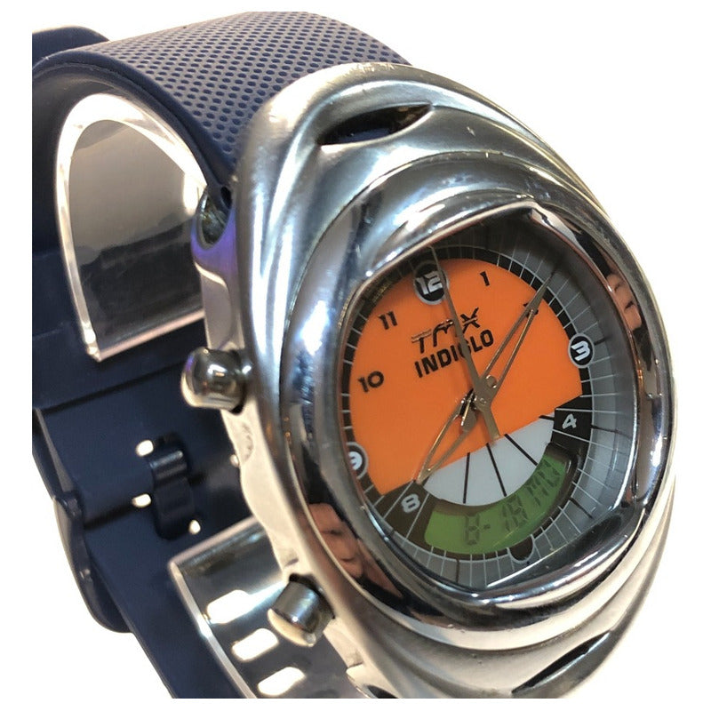 Reloj Timex Tmx Indiglo 2008 De Culto Híbrido Experimental