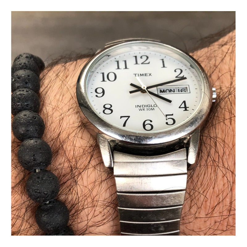 Reloj Timex Indiglo Vintage Hombre Twist-o-flex 90´s