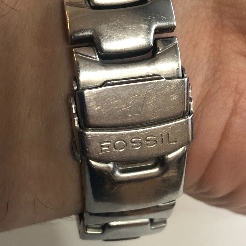 Reloj Fossil Efecto Kaleido Vintage Hombre Año2003 Muy Raro.