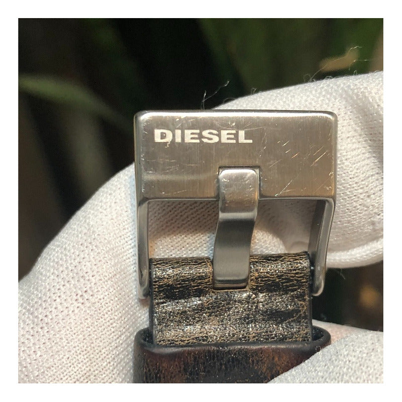 Reloj Diesel Dz1787 Cara Azul Hombre Correa Original