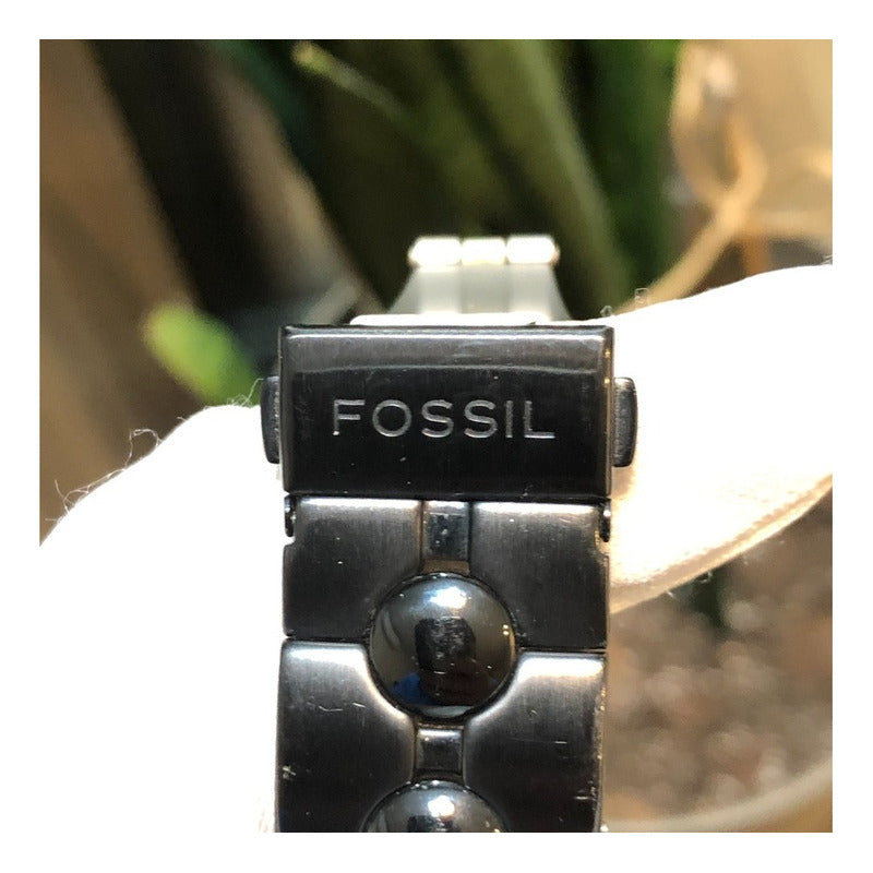 Reloj Fossil Arkitekt Hombre Cara Efecto Rayos Sol 2010 Raro