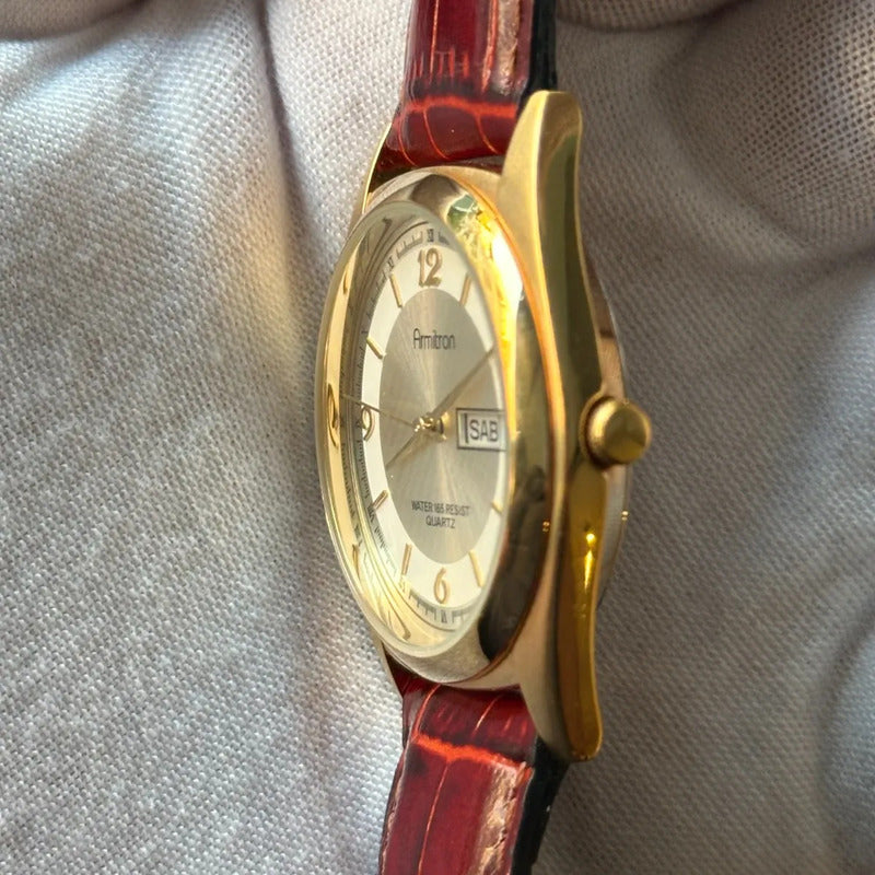 Reloj Armitron Clásico Día-fecha Impecable Dress 2005