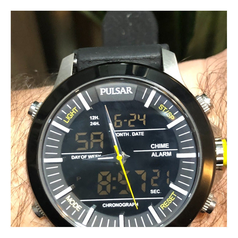 Pulsar By Seiko Análogo-digital Sport Chronograph Raro Año 2009