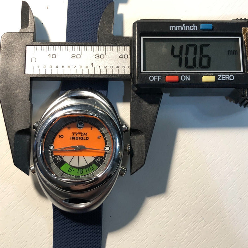 Reloj Timex Tmx Indiglo 2008 De Culto Híbrido Experimental
