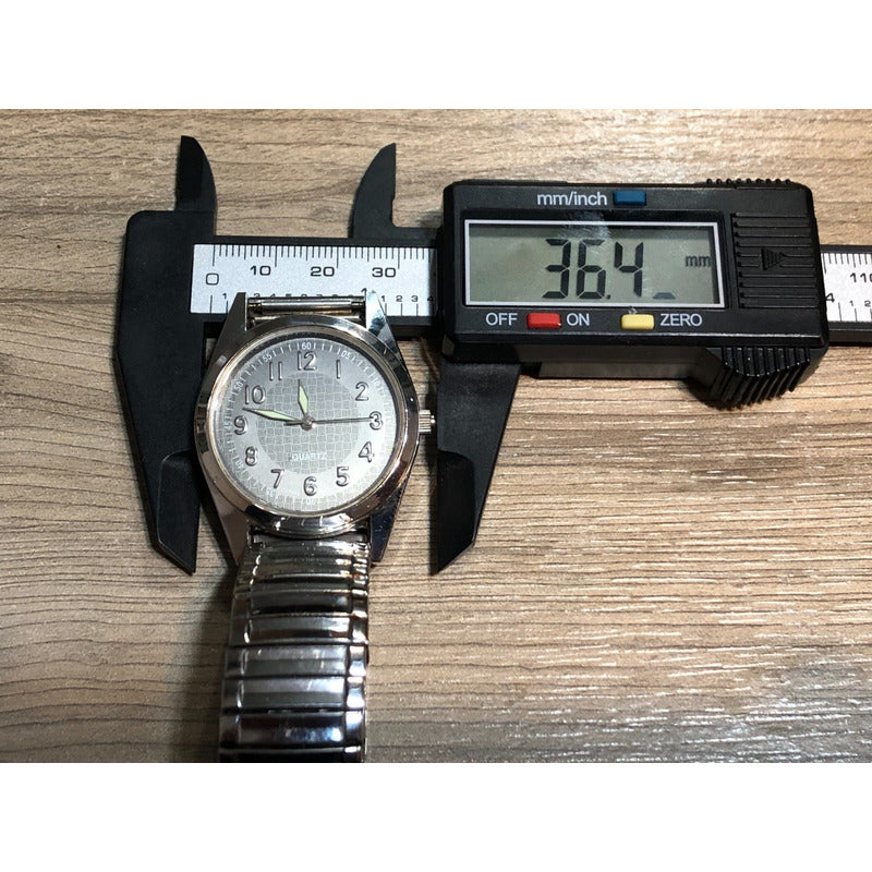 Reloj Advance Vintage Fines 90´s Patrón Cuadriculado Hombre