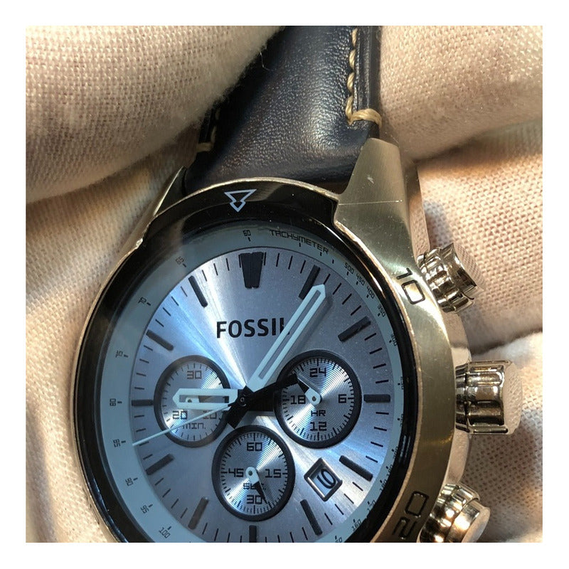 Fossil Coachman Chronograph 2019 Cristal Azulado Raro Hombre