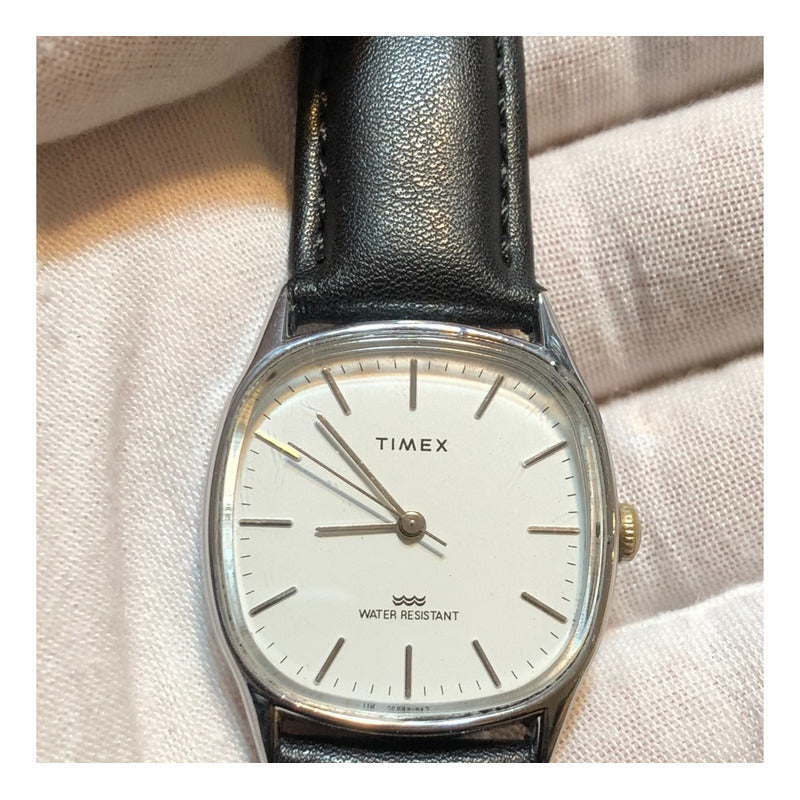 Reloj Timex Cuadrado Mecánico 1983 Funciona Perfecto Escaso