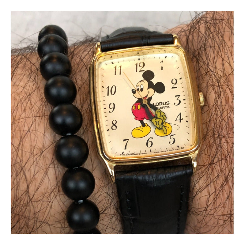 Reloj Lorus By Seiko Vintage Mickey Mouse Unisex Muy Escaso