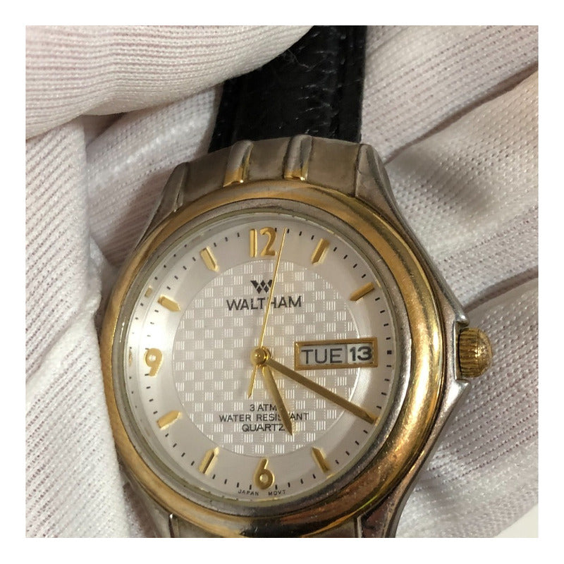 Reloj Waltham Unisex Calendario Español/inglés 90s