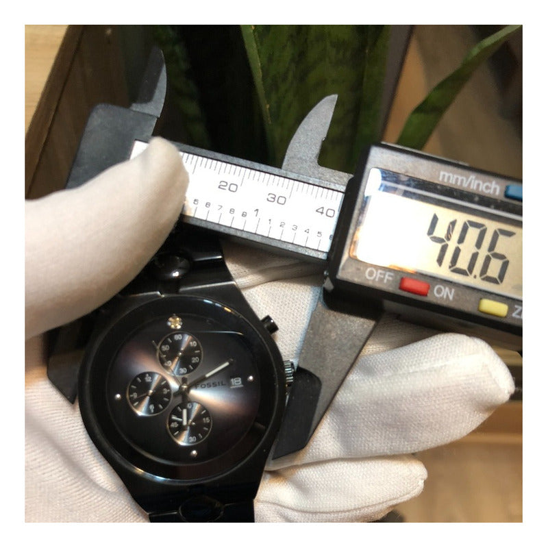 Reloj Fossil Arkitekt Hombre Cara Efecto Rayos Sol 2010 Raro