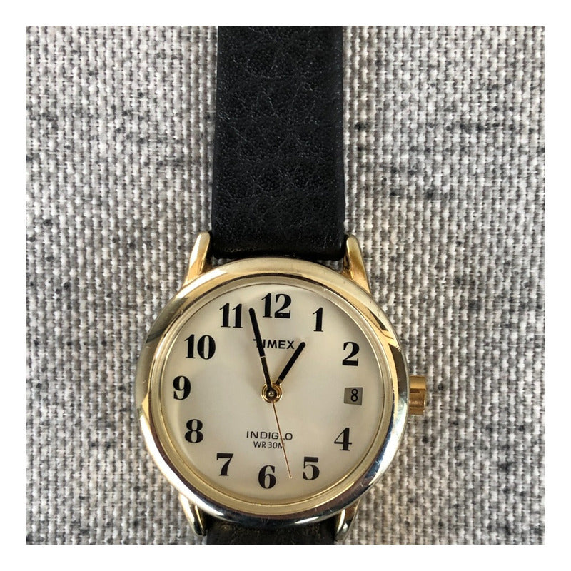 Reloj Timex Indiglo Mujer Old New Stock Correa Speidel