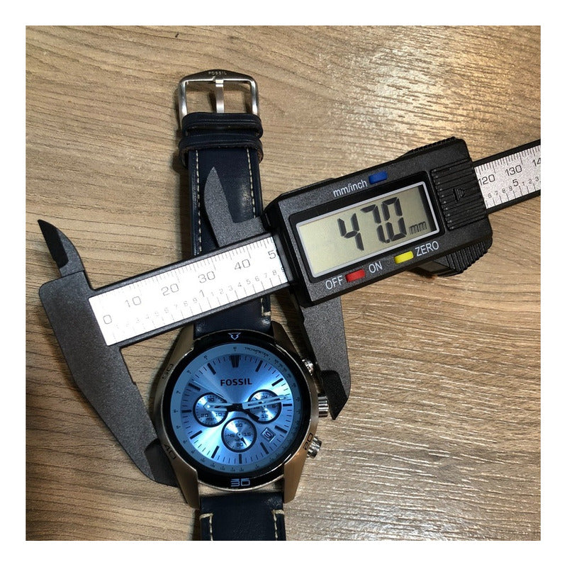 Fossil Coachman Chronograph 2019 Cristal Azulado Raro Hombre