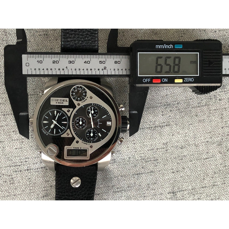Reloj Diesel Dz-7125 Vintage Hombre Muy Grande Descontinuado