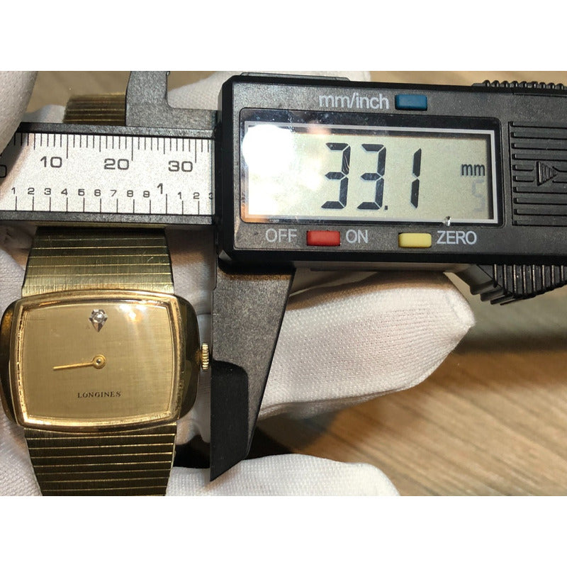 Reloj Longines Mecánico Años 70´s Chapado En Oro 14k Hombre