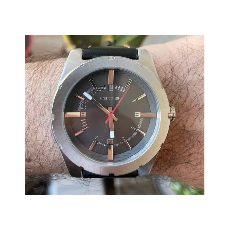 Reloj Diesel Dz1595 Hombre Acero 44mm