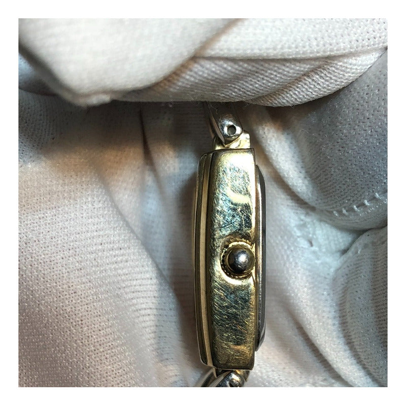 Reloj Fino Gruen Mujer Madreperla Diamantes Vintage Años 90s