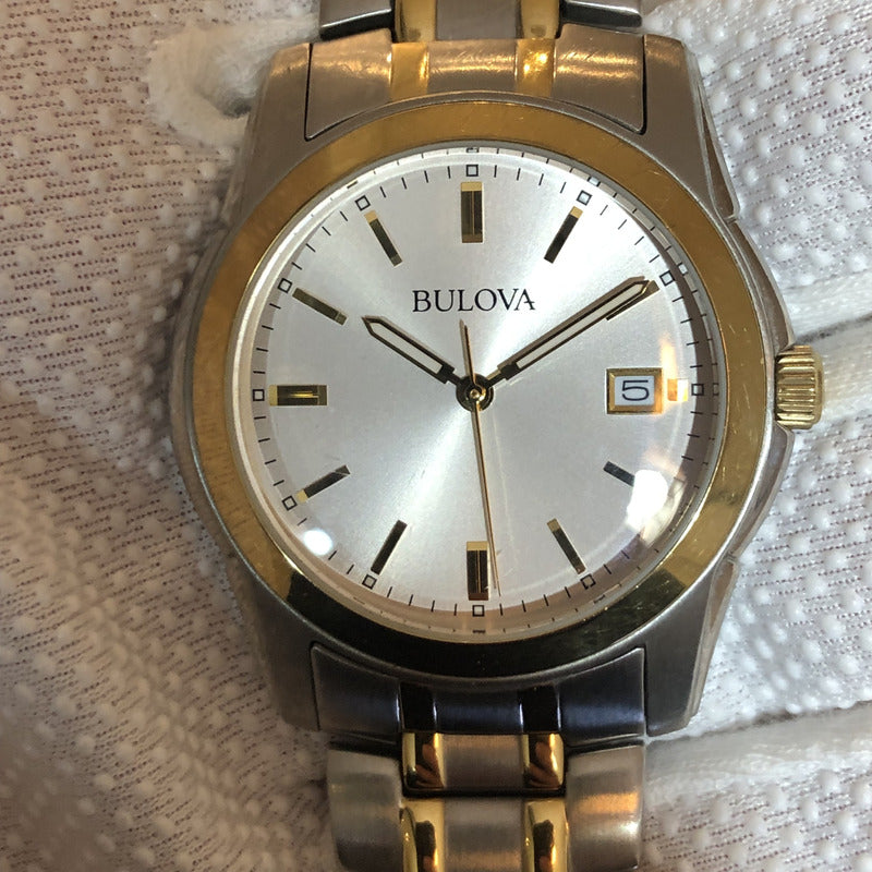 Reloj Bulova Hombre Vintage 1999 Bicolor Sunburst Classic