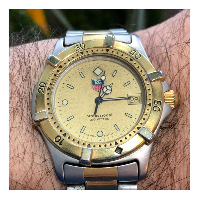 Reloj Tag Heuer 964.013f Vintage Años 80´s Diver Pulsera Original