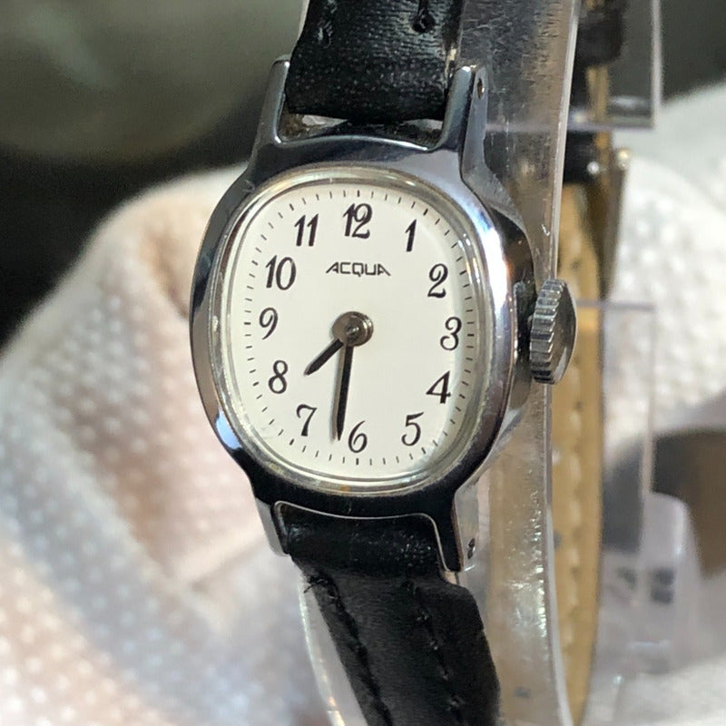 Reloj Acqua By Timex Mujer Vintage Año 1993 A Cuerda 20 Mm