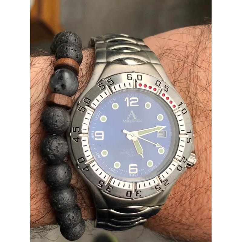 Reloj Amundsen Tipo Buceo Movimiento Japonés Hombre