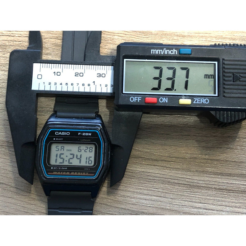 Reloj Casio F-28w Raro Vintage Digital Lanzado En 1984 Único
