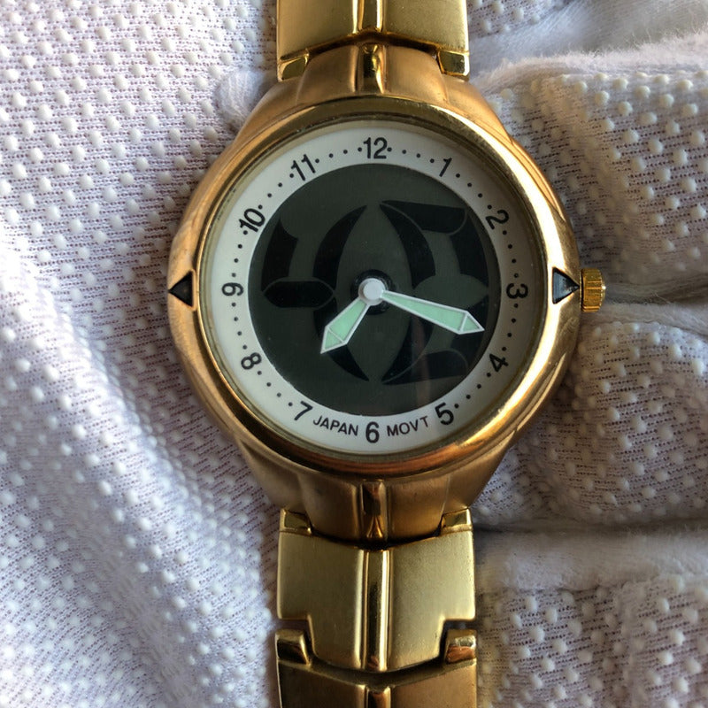 Reloj Louis Jourdan Hombre Cuarzo Ana/digital Vintage 1997 Dorado