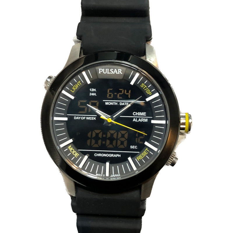Pulsar By Seiko Análogo-digital Sport Chronograph Raro Año 2009