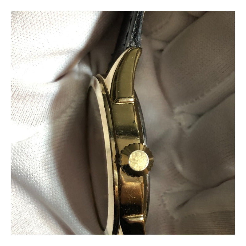 Reloj Timex Easy Reader Vintage Años 2000 Dorado 42mm