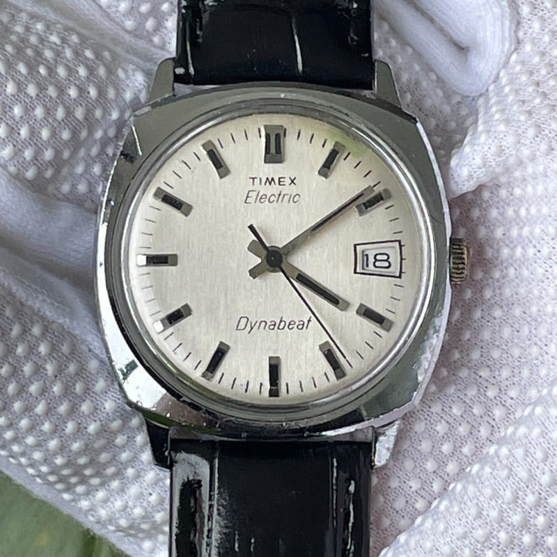 Reloj Timex Hombre Vintage 1973 Electric Dynabeat Acero Raro