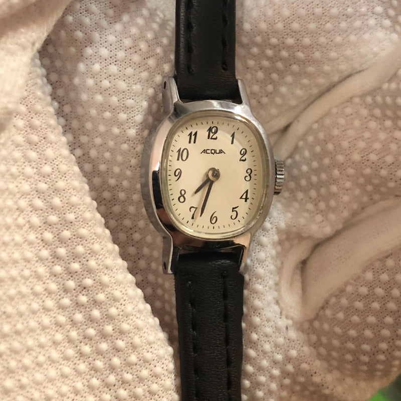 Reloj Acqua By Timex Mujer Vintage Año 1993 A Cuerda 20 Mm