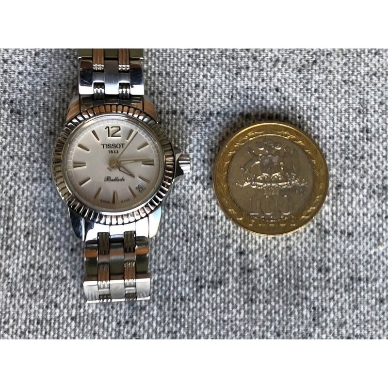 Reloj Tissot Mujer Ballade Cristal Zafiro Correa Original