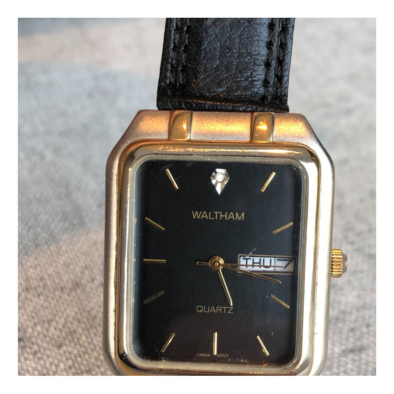 Reloj Waltham Vintage Hombre Raro Y Escaso Ochentero