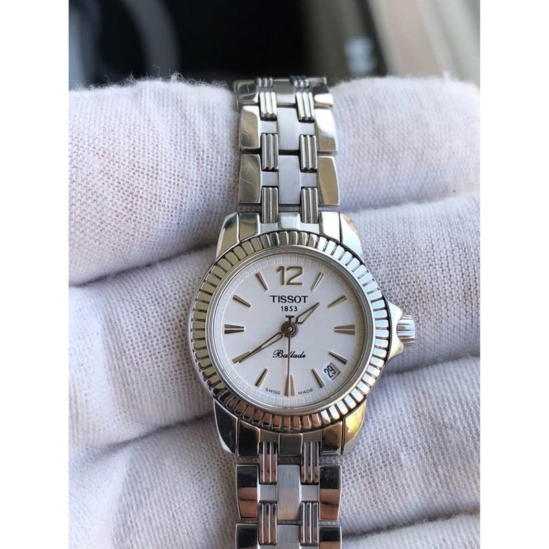 Reloj Tissot Mujer Ballade Cristal Zafiro Correa Original