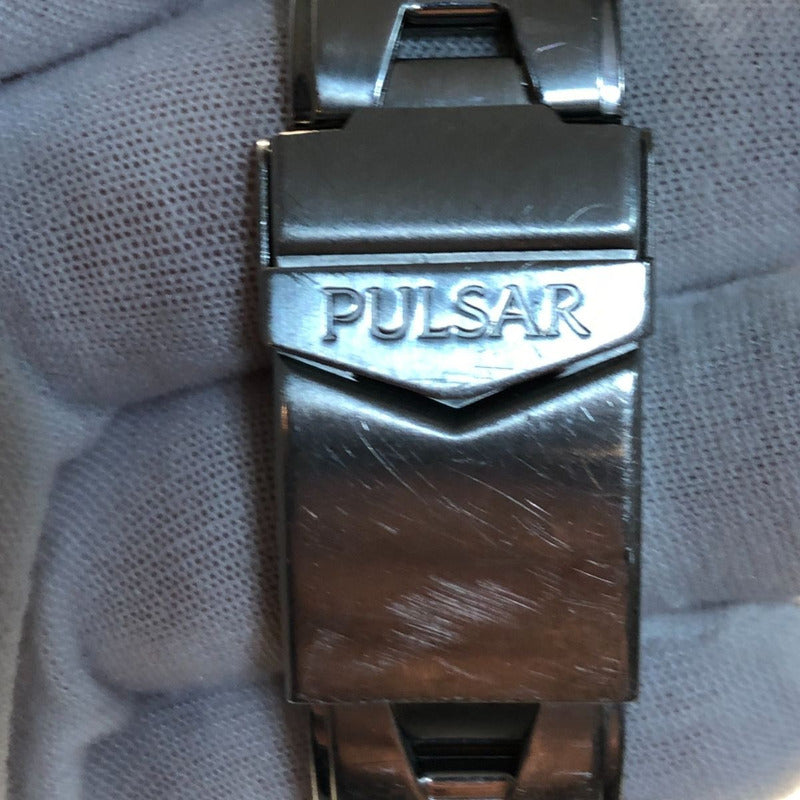 Pulsar By Seiko Vintage 1996 Hombre Bisel Deportivo Escaso.