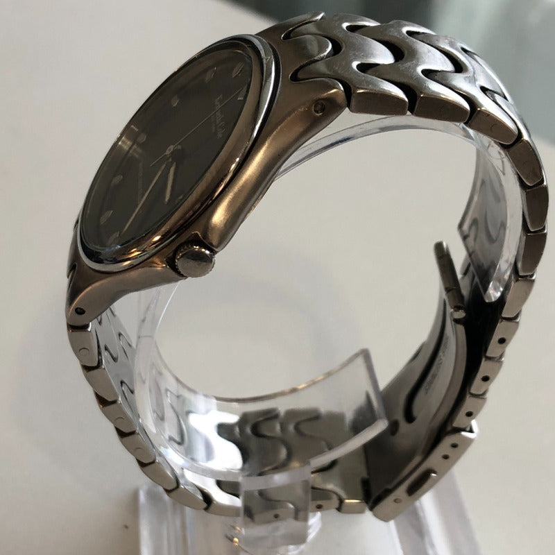 Reloj Kenneth Cole Hombre 1998 Sunburst Pulsera Ondulada