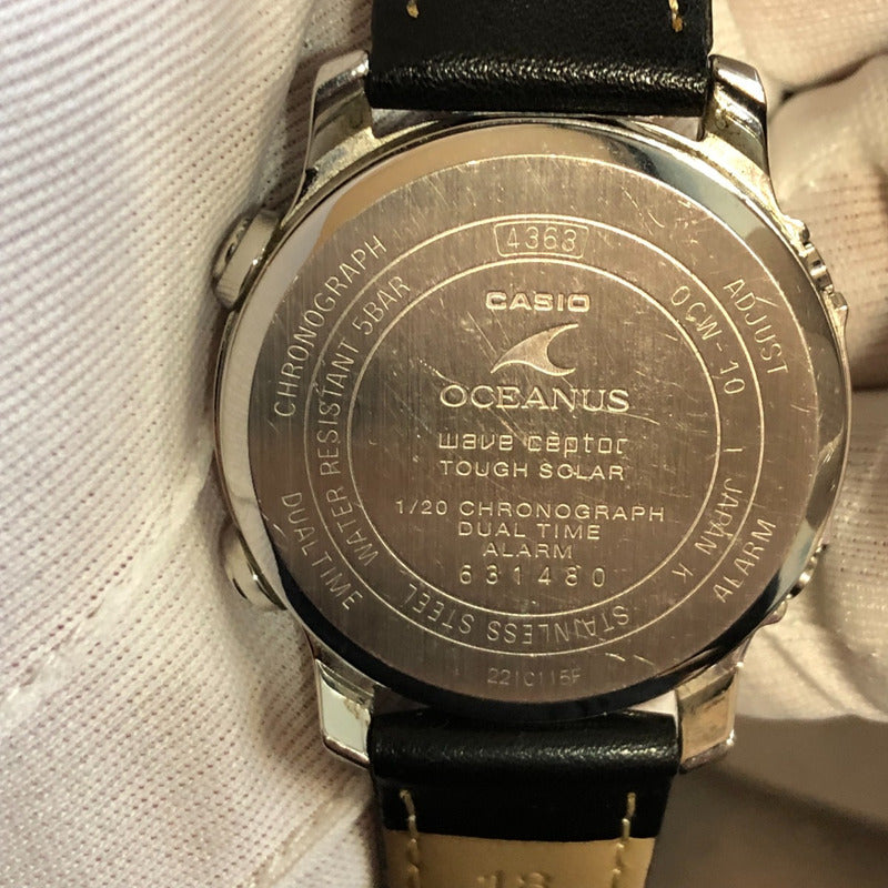 Reloj Casio Oceanus Ocw-10 Solar 2004 Hombre Zafiro Único