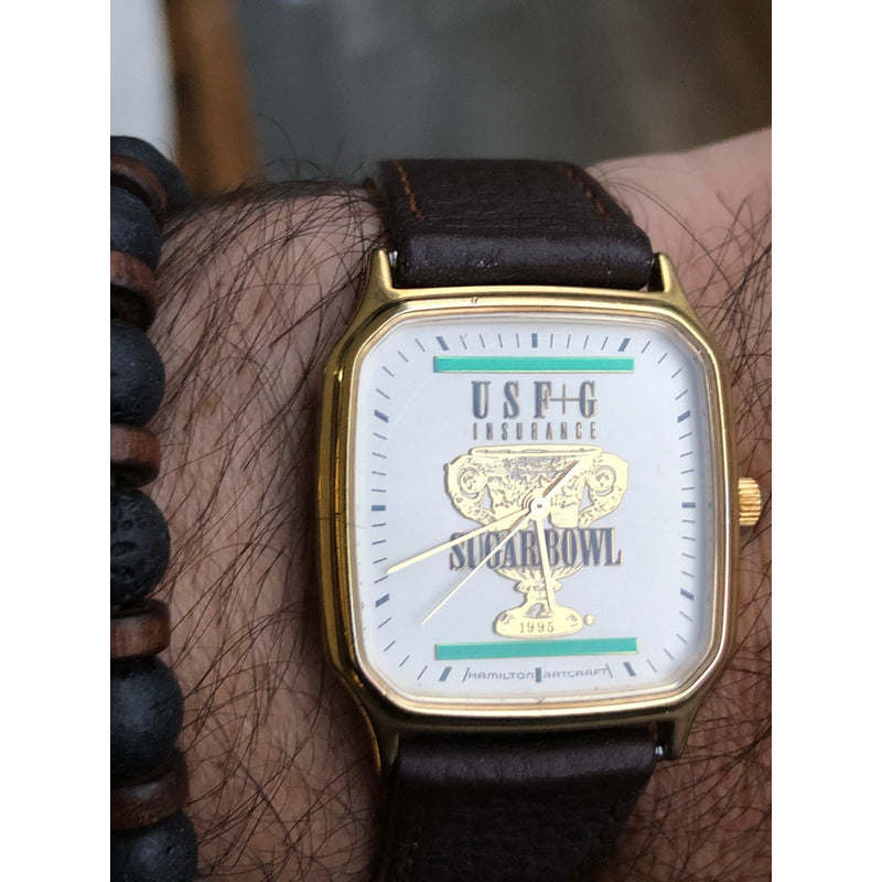 Reloj Hamilton Vintage 8452 Sugar Bowl Hombre Año 1995